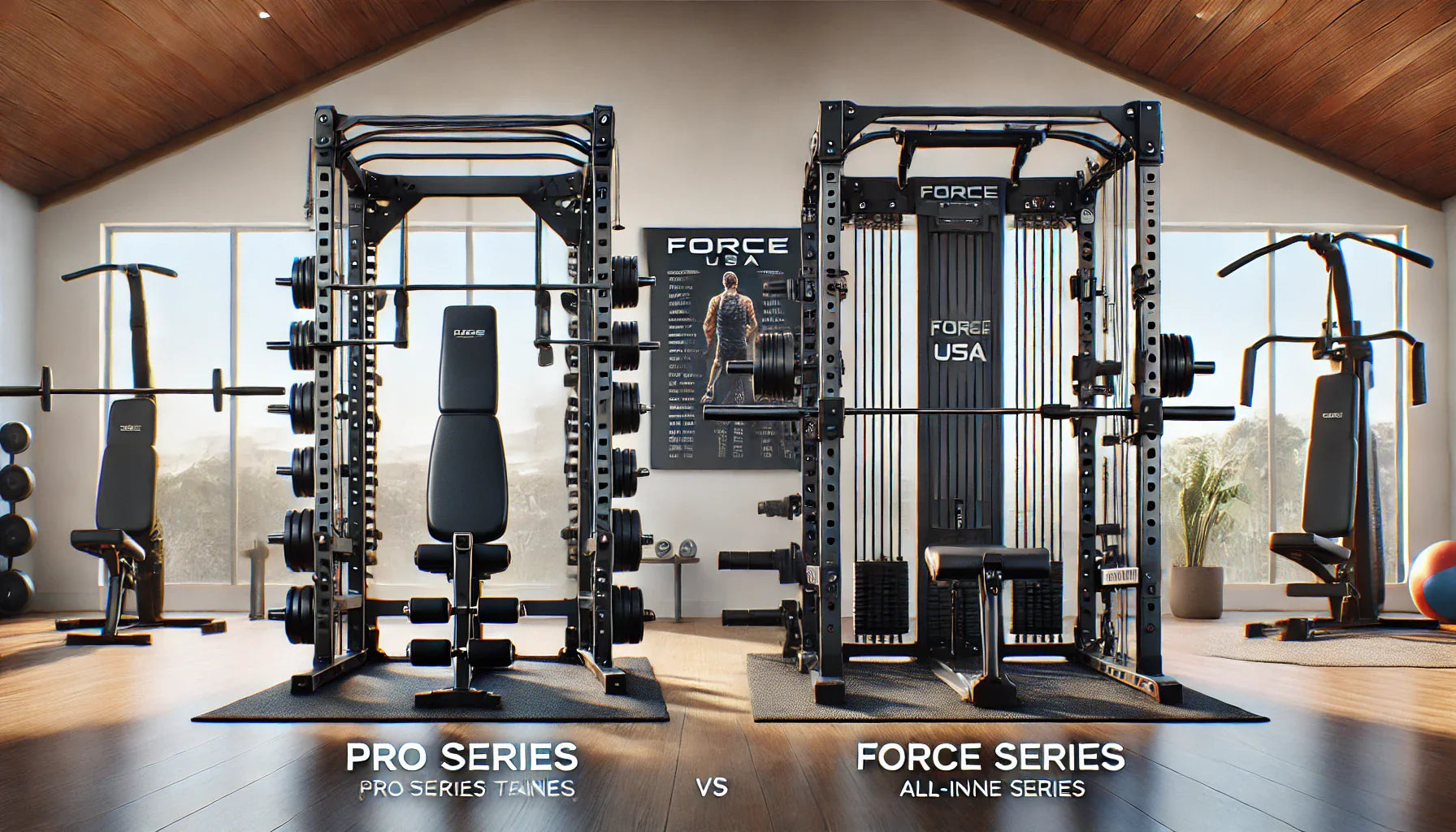 Force USA Pro Series vs. HG Series: Which All-in-One Trainer is Best for Your Home Gym?