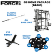 Home Gym Package-FORCE USA G9
