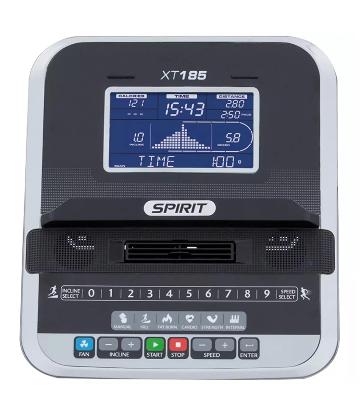 Spirit Fitness 2.75 hp XT185 Treadmill