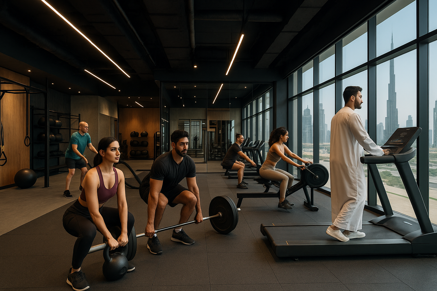 Acoustic Rubber Flooring: How It Reduces Noise in Modern Commercial Gym Fitouts