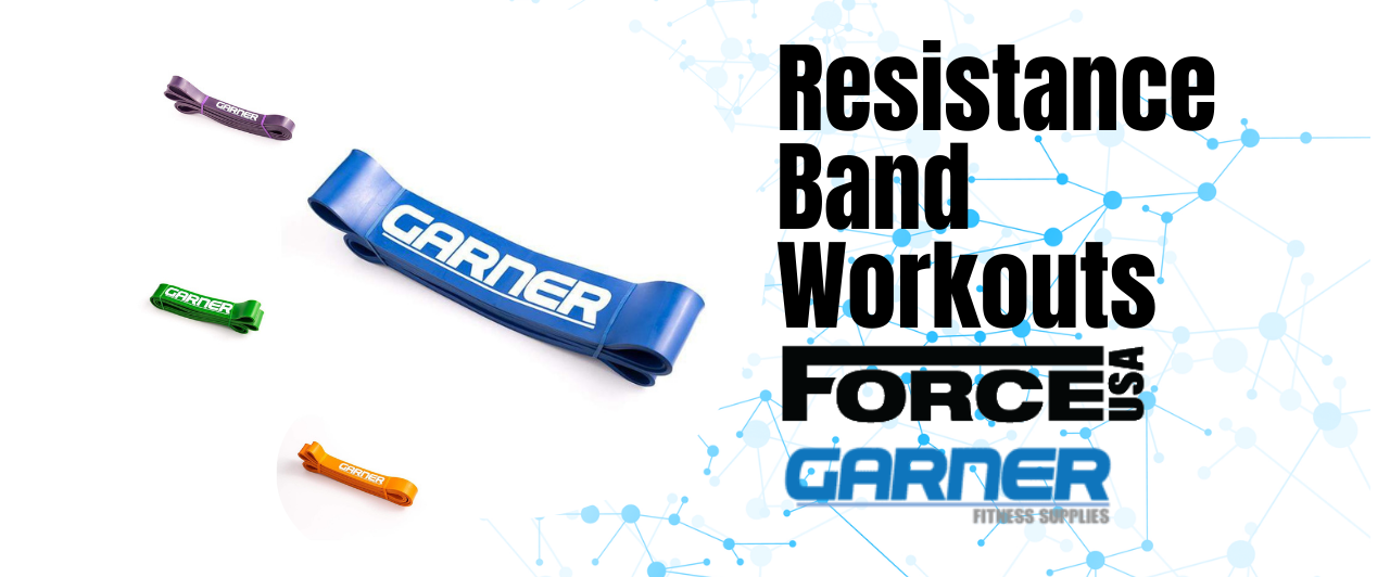 What are some of the resistance band workouts to carry out?