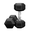Anatomy Hex rubber coated dumbbell Pair