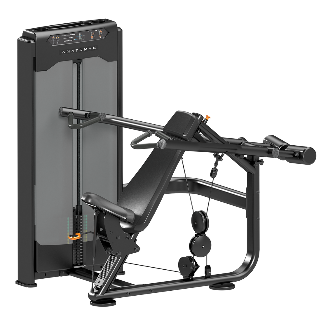 Anatomy Pin Loaded Shoulder Press – Garner Fitness Supplies UAE