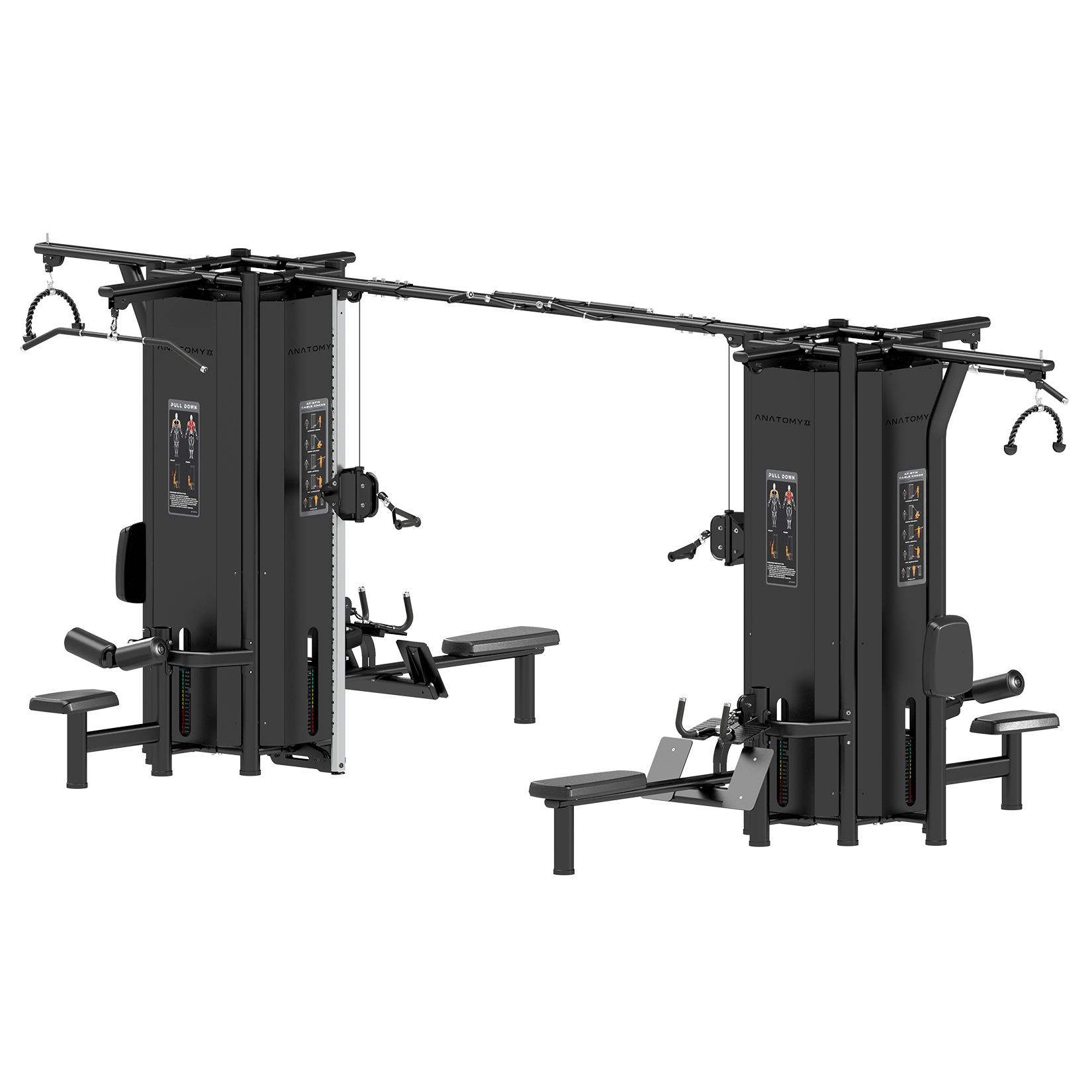 Anatomy 8 stack multi station – Garner Fitness Supplies UAE