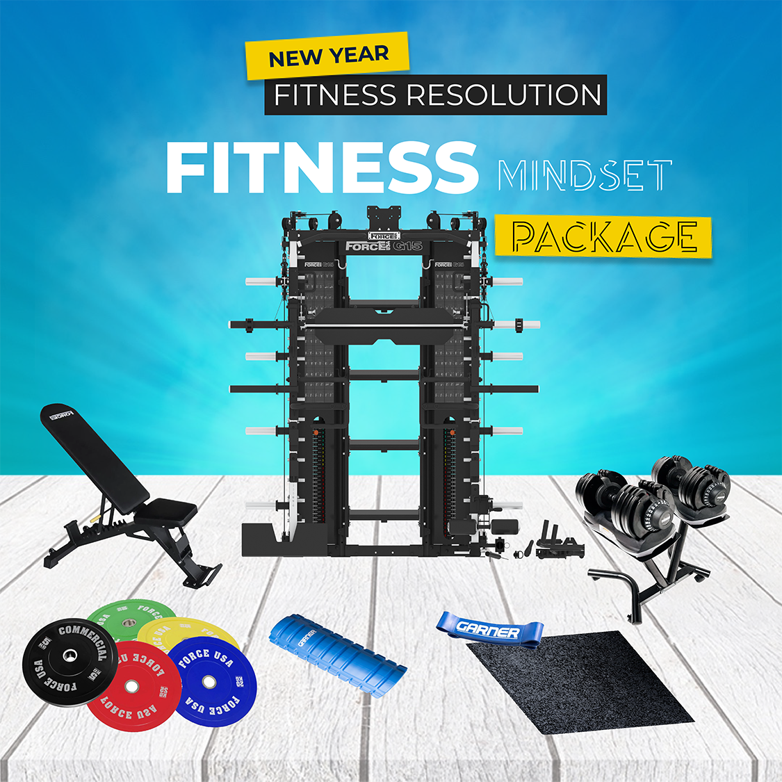 New Year Fitness Resolution Package #3  Fitness Mindset Edition
