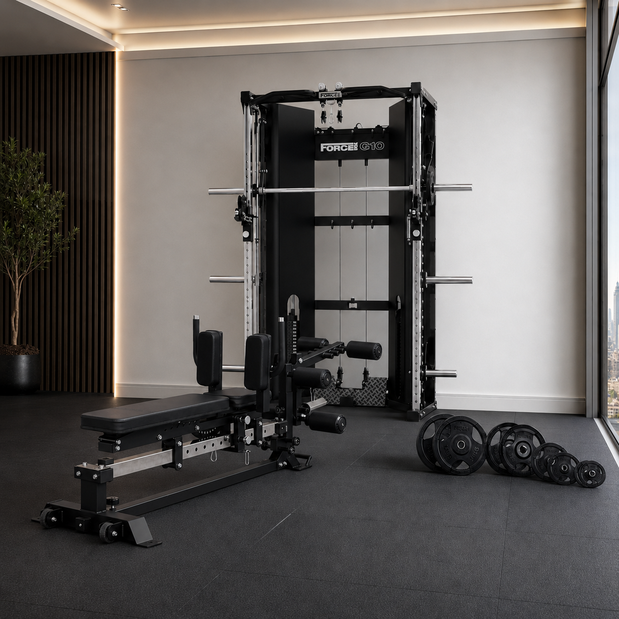 Force USA C10 All in One Trainer Home Gym Package
