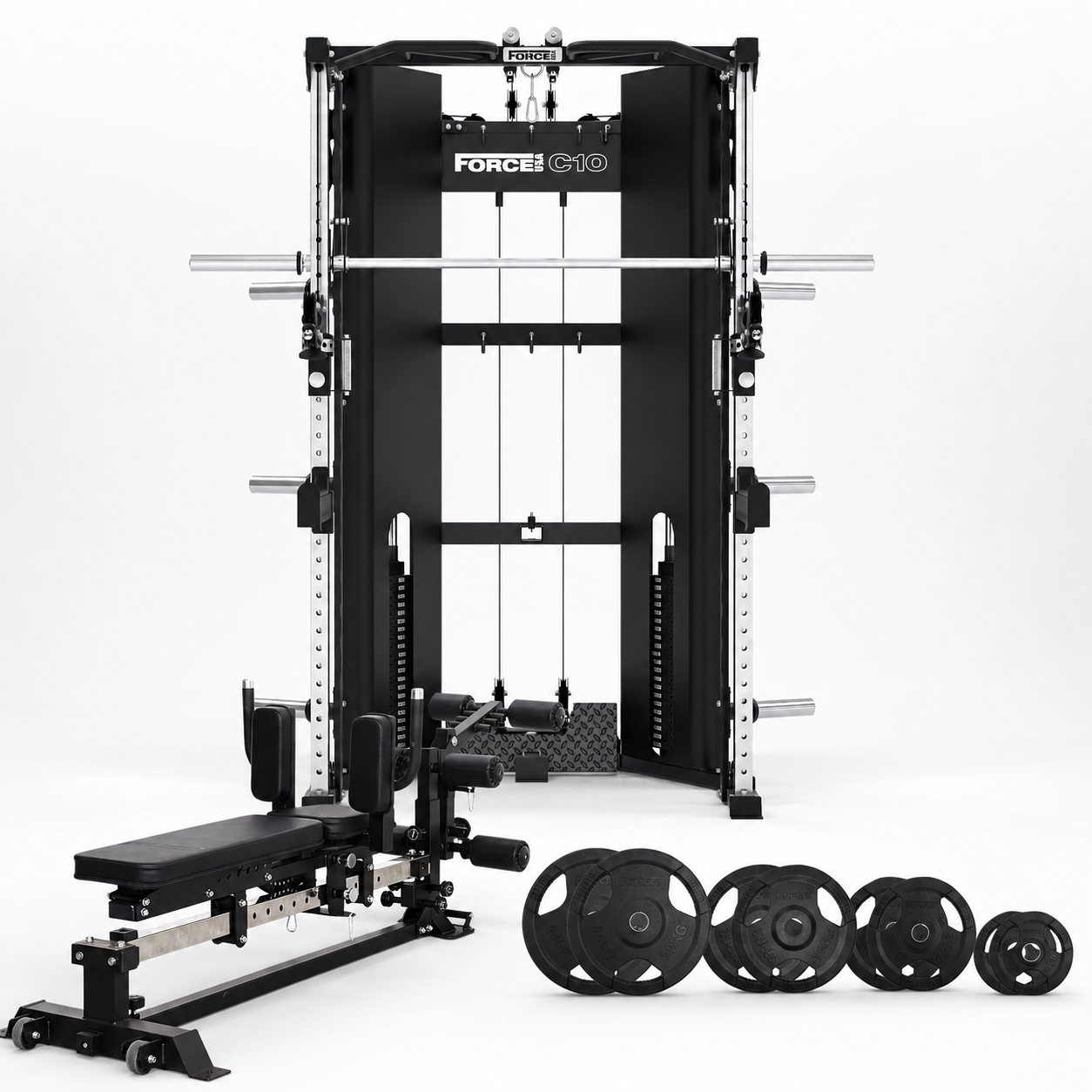 Force USA C10 All in One Trainer Home Gym Package