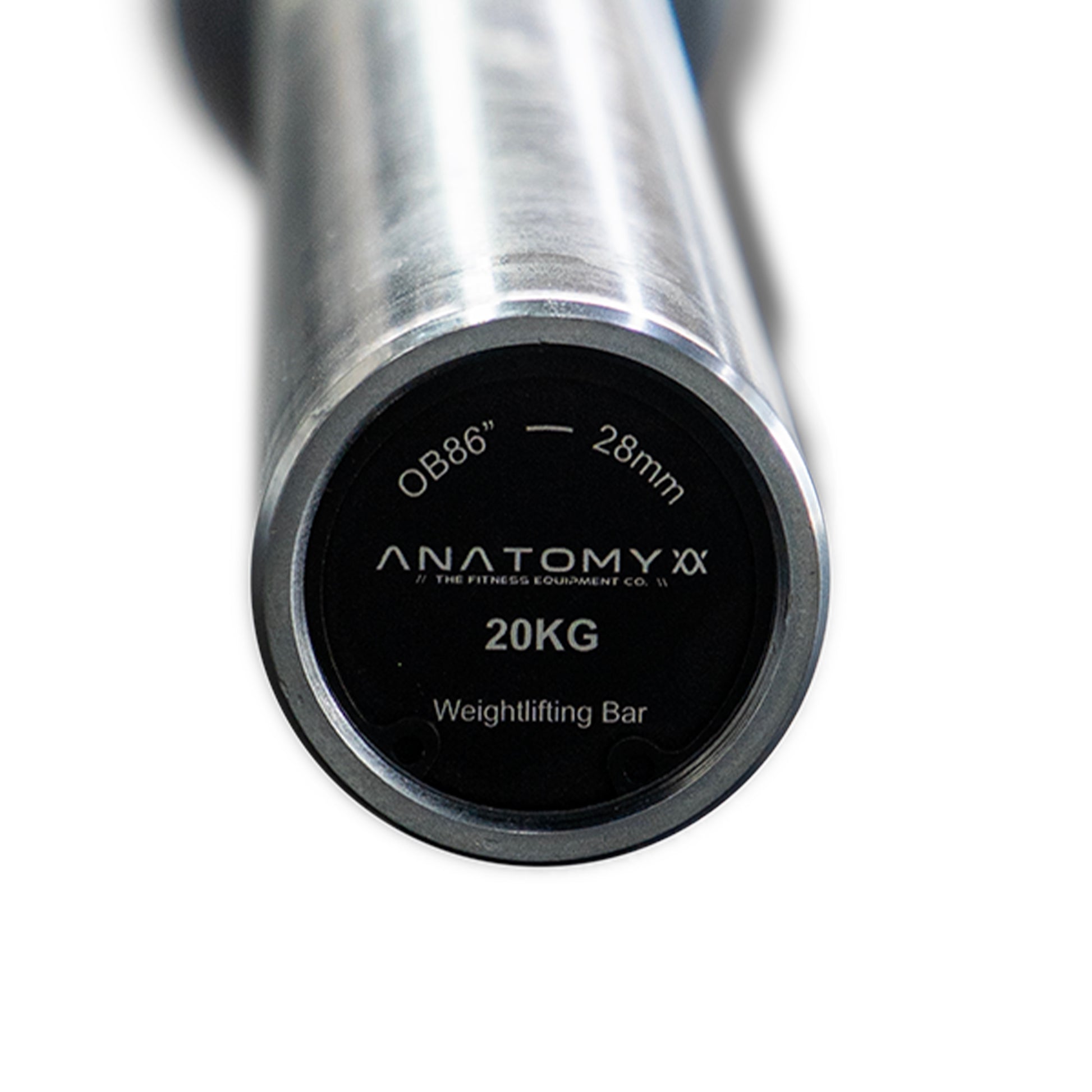 Anatomy Fitness Standard Olympic Barbell 86" – 20kg (1500LB Capacity, 28mm Grip)