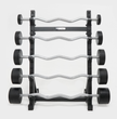 FORCE USA Fixed Curl Barbell Set and Stand