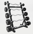 FORCE USA Fixed Curl Barbell Set and Stand