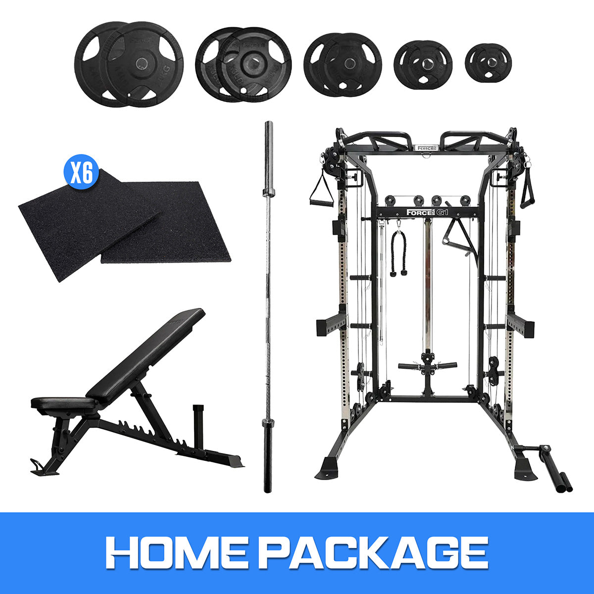 Force USA G1 Home Gym Package