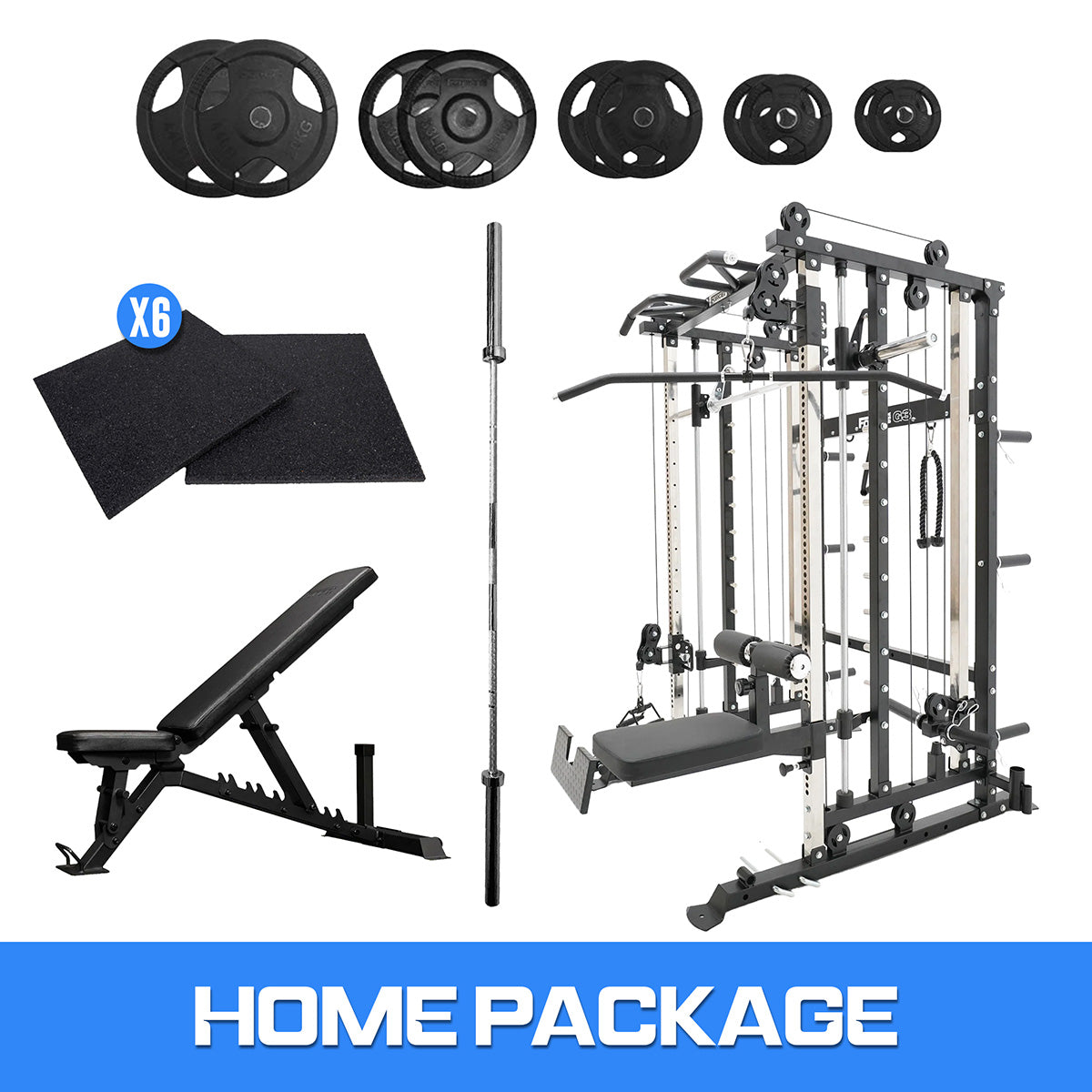 Force USA G3 Home Gym Package