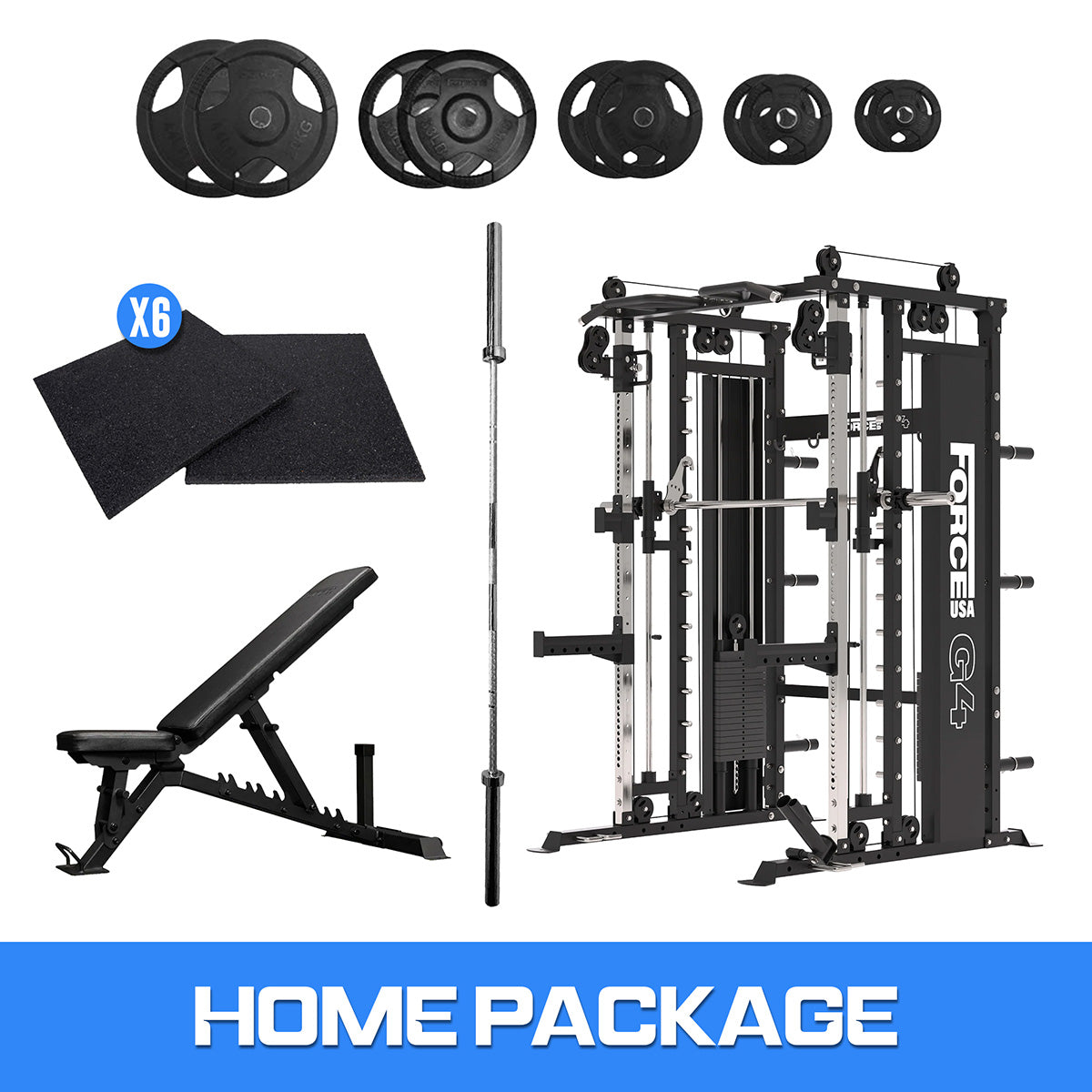 Force USA G4 Home Gym Package