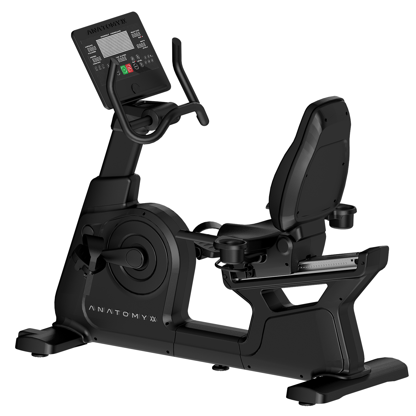 ANATOMY FITNESS VELTRIX RECUMBENT CYCLE - LED SCREEN MONITOR