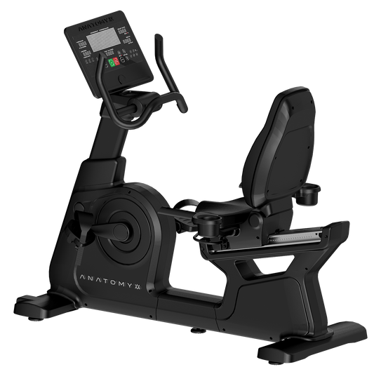 ANATOMY FITNESS VELTRIX RECUMBENT CYCLE - LED SCREEN MONITOR