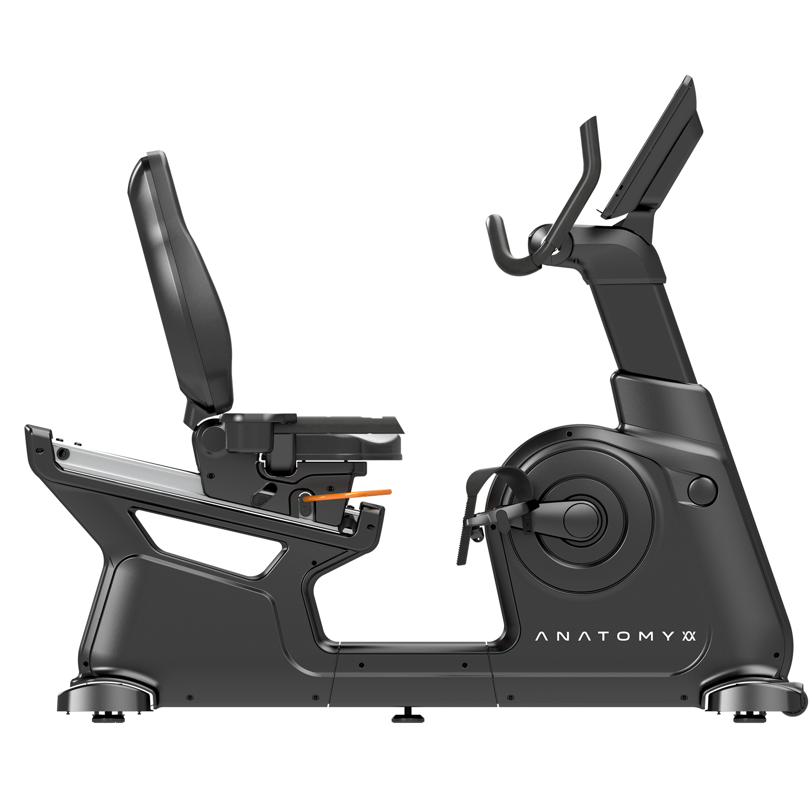 ANATOMY FITNESS VELTRIX RECUMBENT CYCLE - LED SCREEN MONITOR