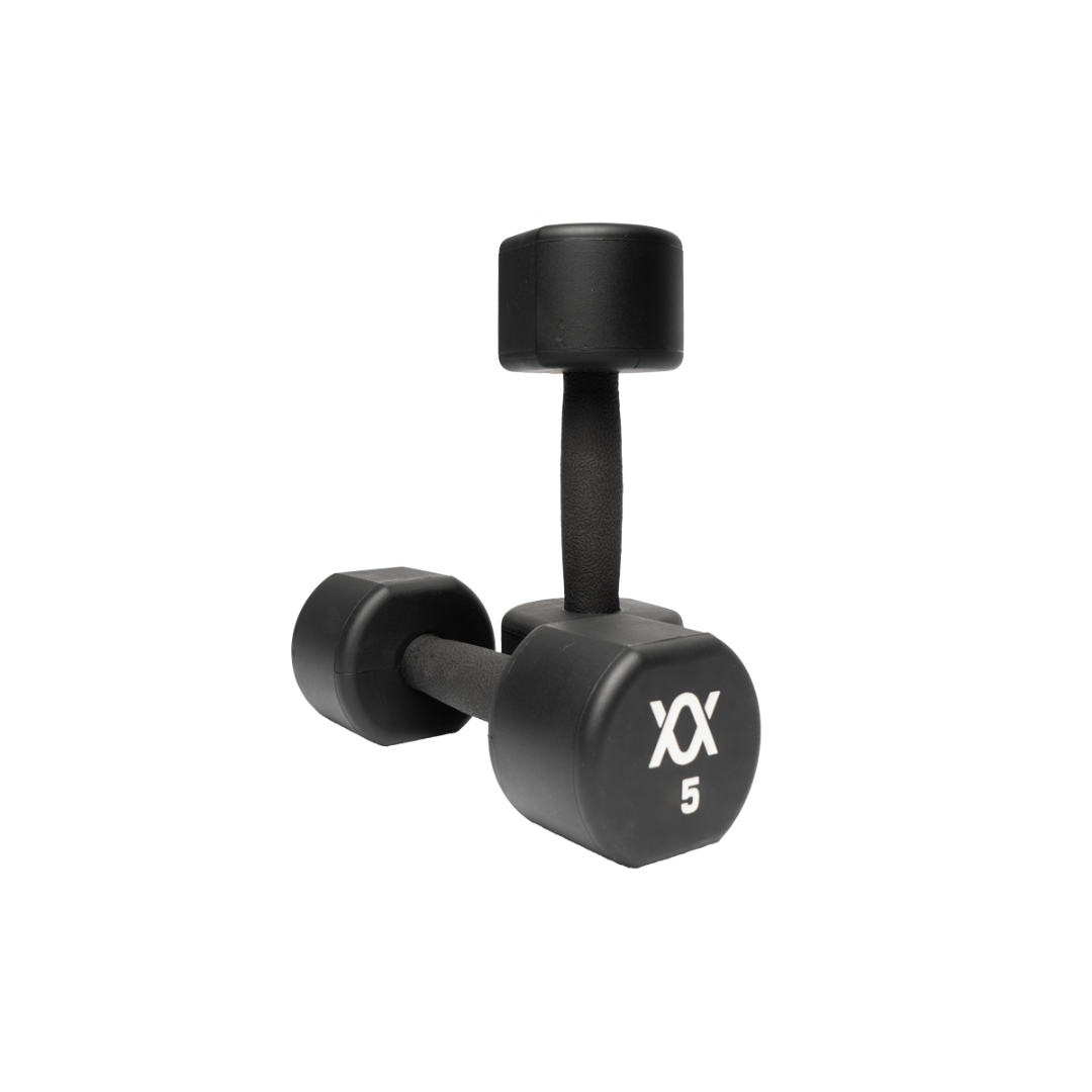 Anatomy TPU coated dumbbell 1-10kg set