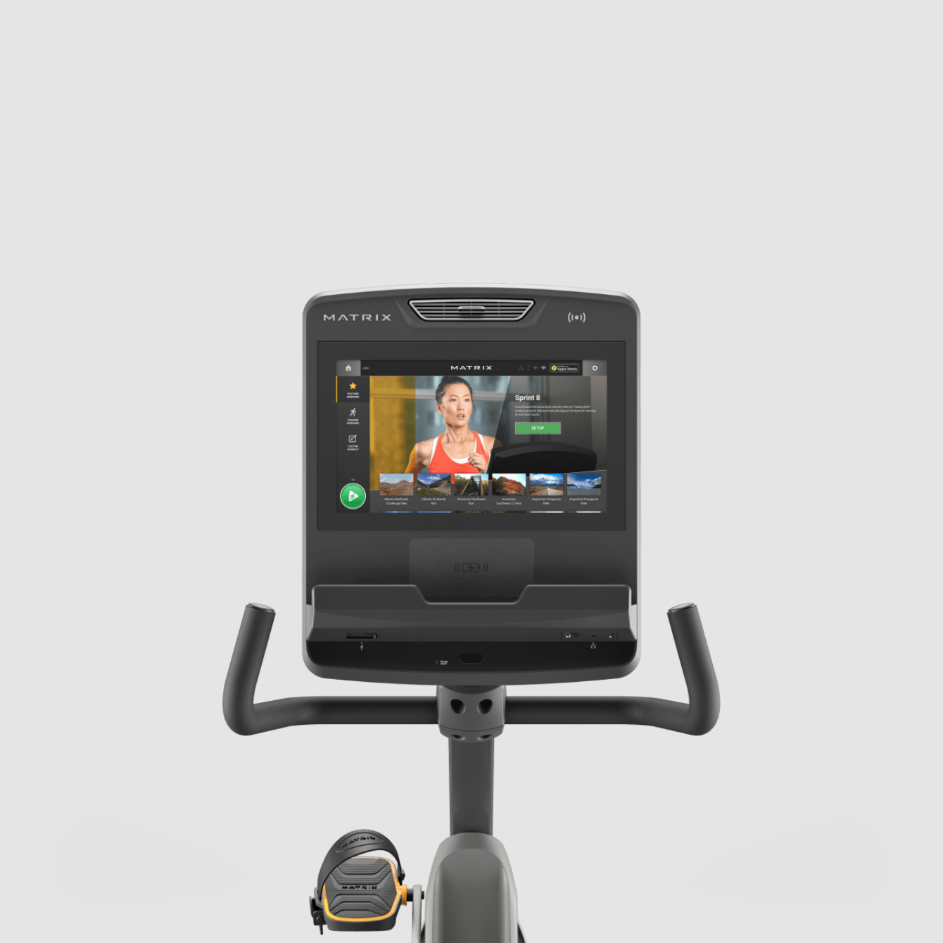 Performance Recumbent Cycle with Touch Console