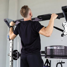 Force USA F100 Pin Loaded Multi Functional Trainer (Includes 15kg Olympic Barbell)