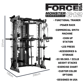 Force Usa Commercial G12 Functional Trainer Equipment