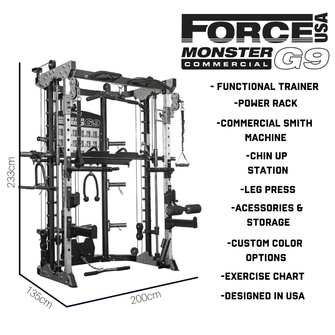 Force Usa Commercial G9 Functional Trainer Equipment