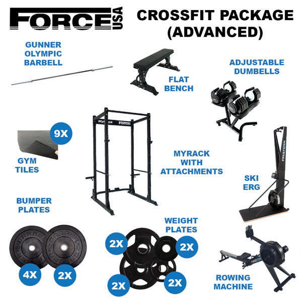 Equipment store for crossfit