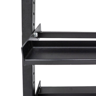 3 Tier rubber hex dumbell rack