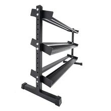 3 Tier rubber hex dumbell rack