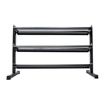 3 Tier rubber hex dumbell rack