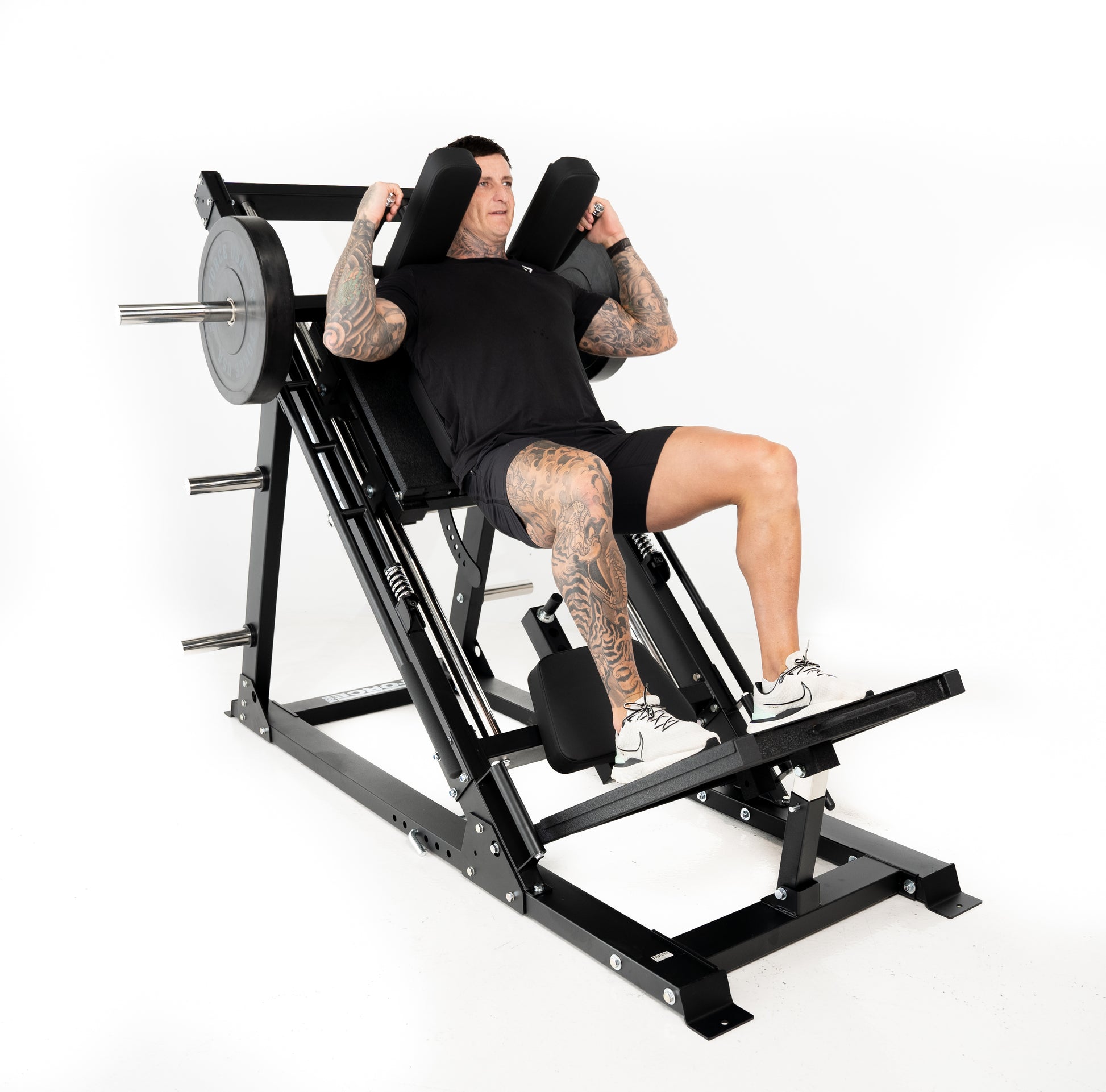Force USA Monster Ultimate Leg Press Hack Squat Combo V2 Black