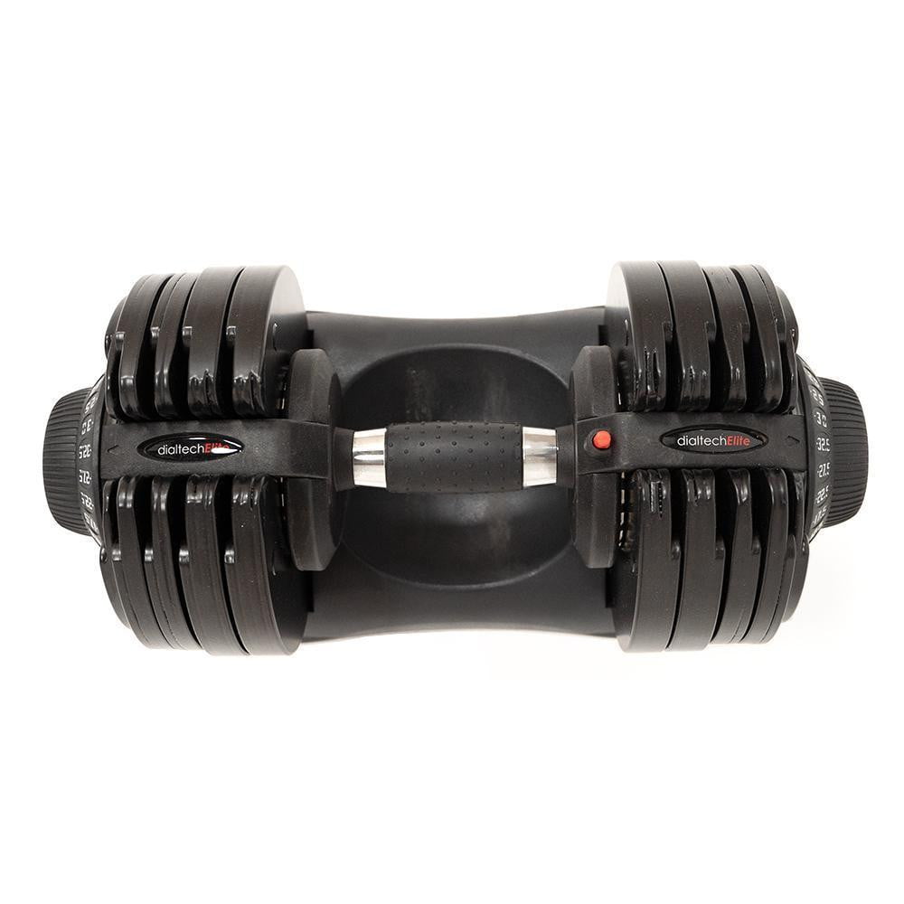 FORCE USA DialTech Elite 32.5kg Adjustable Dumbbell pair with stand ...