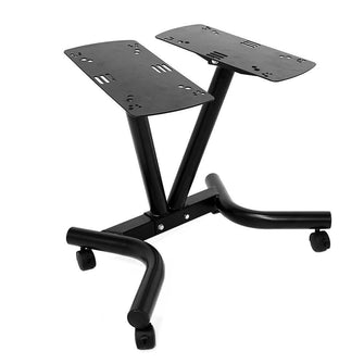 FORCE USA DialTech Elite 32.5kg Adjustable Dumbbell pair with stand