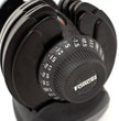 FORCE USA DialTech Elite 32.5kg Adjustable Dumbbell pair with stand