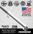FORCE USA - THE FREEDOM BARBELL 15KG - Garner Fitness Supplies 