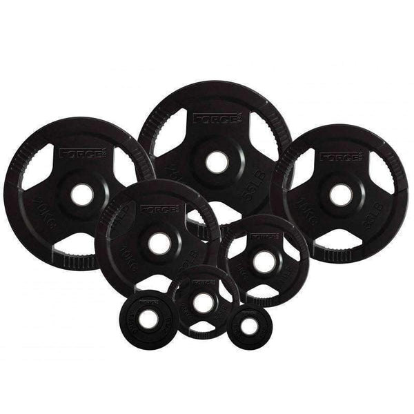 FORCE USA RUBBER COATED 51MM OLYMPIC WEIGHT PLATES - Garner Fitness Supplies 
