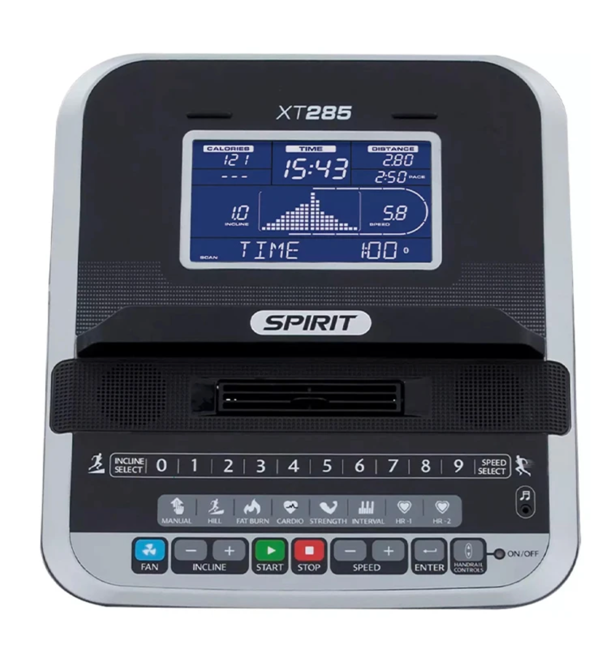Spirit Fitness 3 hp XT285 Treadmill