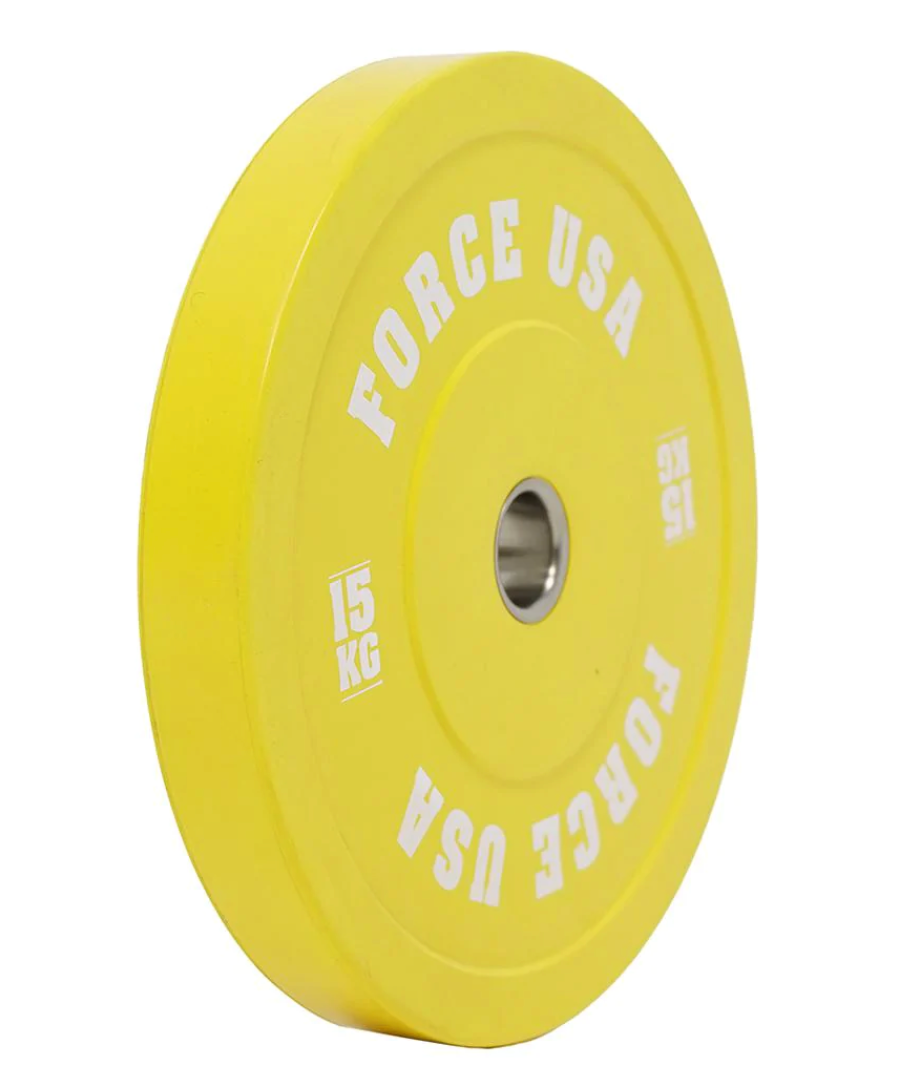 FORCE USA Pro Grade Coloured Bumper Plates