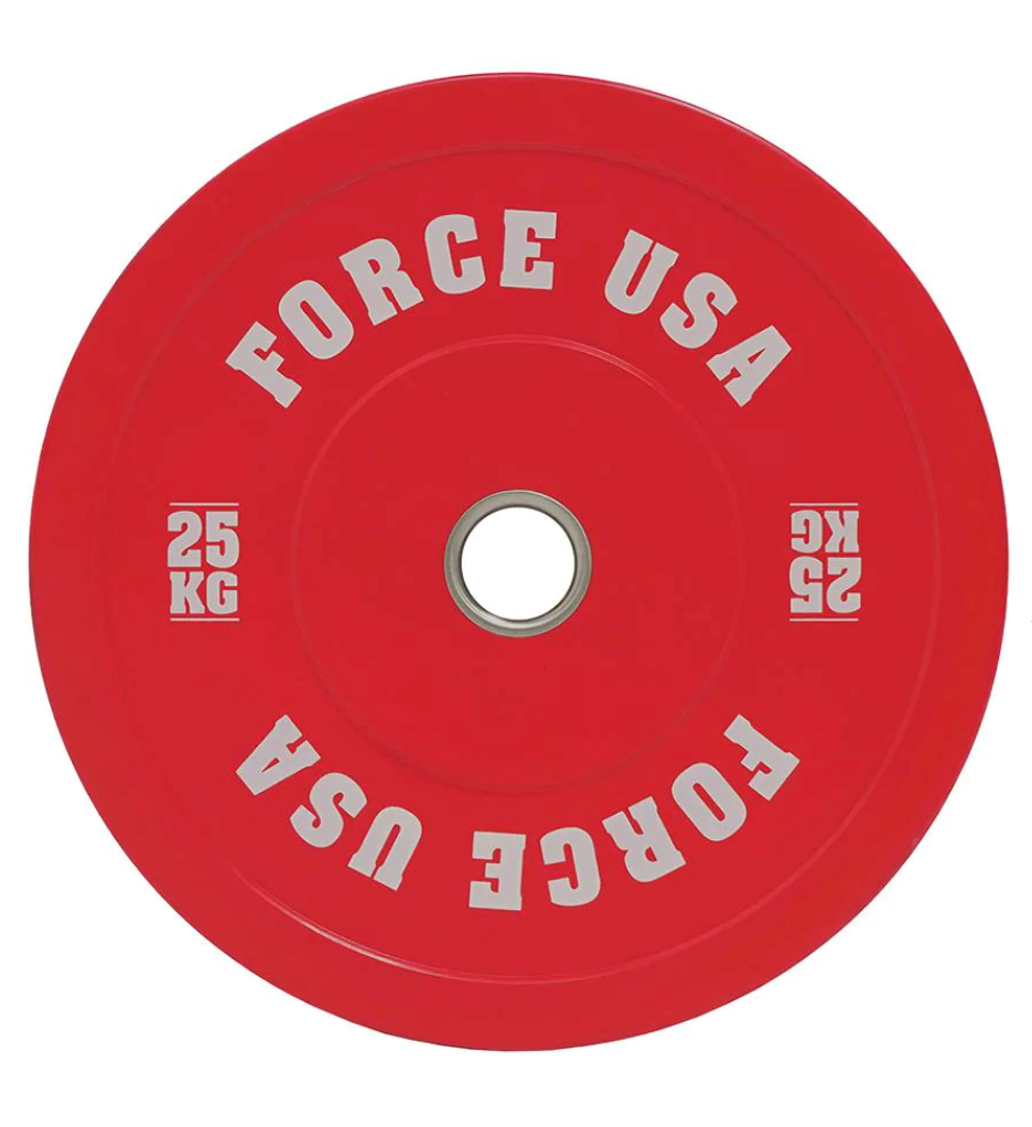 FORCE USA Pro Grade Coloured Bumper Plates